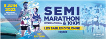 Les Sables d'Olonne: semi marathon et course des 10 km le dimanche 5 juin 