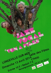 "Les Voies de la Voix" en concert à Longeville-sur-Mer ce dimanche 13 avril à 17h00