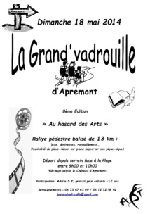 La Grand'vadrouille d'Apremont La Grand'vadrouille d'Apremont