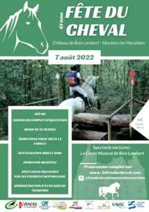 Moutiers-les-Mauxfaits: la fête du cheval ce dimanche 7 août