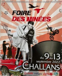 La Foire des Minées du 9 au 13 septembre à Challans : le programme  La Foire des Minées du 9 au 13 septembre à Challans : le programme