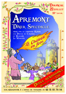 Le Chateau en Fête à Apremont le dimanche 20 juillet 