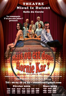 Nieul-le-Dolent : théâtre avec la Cie T'as pas une pièce ? du 17 février au 05 mars Nieul-le-Dolent : théâtre avec la Cie T'as pas une pièce ? du 17 février au 05 mars