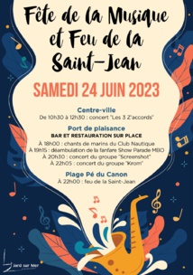 Jard-sur-Mer : fête de la musique ce samedi 24 juin
