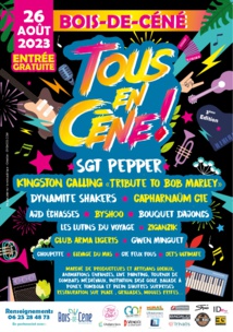 𝐓𝐨𝐮𝐬 𝐞𝐧 𝐜𝐞̀𝐧𝐞 - 𝐁𝐨𝐢𝐬 𝐝𝐞 𝐂𝐞́𝐧𝐞́ - 𝟐𝟔 𝐚𝐨𝐮̂𝐭 𝐓𝐨𝐮𝐬 𝐞𝐧 𝐜𝐞̀𝐧𝐞 - 𝐁𝐨𝐢𝐬 𝐝𝐞 𝐂𝐞́𝐧𝐞́ - 𝟐𝟔 𝐚𝐨𝐮̂𝐭