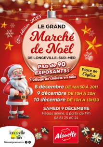 Longeville-sur-Mer: marché de Noël les 8,9 et 10 décembre