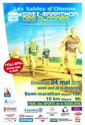Semi-marathon des Olonnes dimanche 24 mai à 10h00