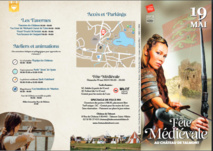 Le château de Talmont à l'heure médiévale ce dimanche 19 mai Le château de Talmont à l'heure médiévale ce dimanche 19 mai