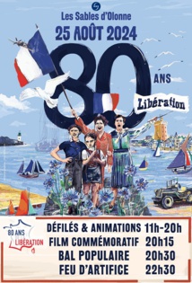 Les Sables d'Olonne fête les 80 ans de sa Libération ce dimanche Les Sables d'Olonne fête les 80 ans de sa Libération ce dimanche