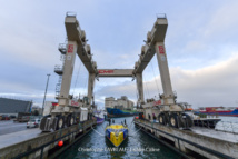 Mise à l'eau de l'Imoca La Mie, cap sur le Vendée Globe Mise à l'eau de l'Imoca La Mie, cap sur le Vendée Globe