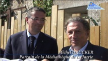 Inauguration de la médiathèque de la Jarrie à Olonne sur Mer