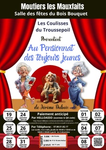 Moutiers-les -Mauxfaits : du théâtre à partir de ce dimanche Moutiers-les -Mauxfaits : du théâtre à partir de ce dimanche