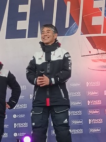 Kojiro Shiraishi, 24e du Vendée Globe Kojiro Shiraishi, 24e du Vendée Globe