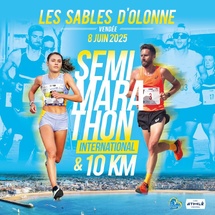 32e édition du Semi-Marathon international des Sables d’Olonne le 8 juin 32e édition du Semi-Marathon international des Sables d’Olonne le 8 juin
