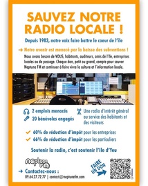 Il d'Yeu: Neptune FM appel aux dons