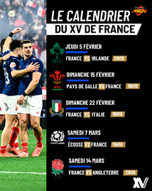 Tournoi des six nations ce soir avec France Irlande 