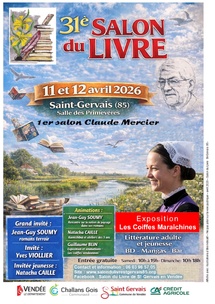 Saint-Gervain: 31 ème édition du salon du livre le samedi 11 et le dimanche 12 avril Saint-Gervain: 31 ème édition du salon du livre le samedi 11 et le dimanche 12 avril