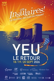 Les Insulaires de l'Ile d'Yeu les 18,19 et 20 septembre  
