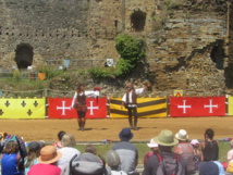 L’Art de la Fauconnerie dans la cour du Château de Talmont L’Art de la Fauconnerie dans la cour du Château de Talmont
