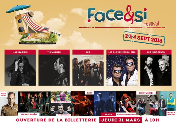 Festival Face & Si les 2,3 et 4 septembre 