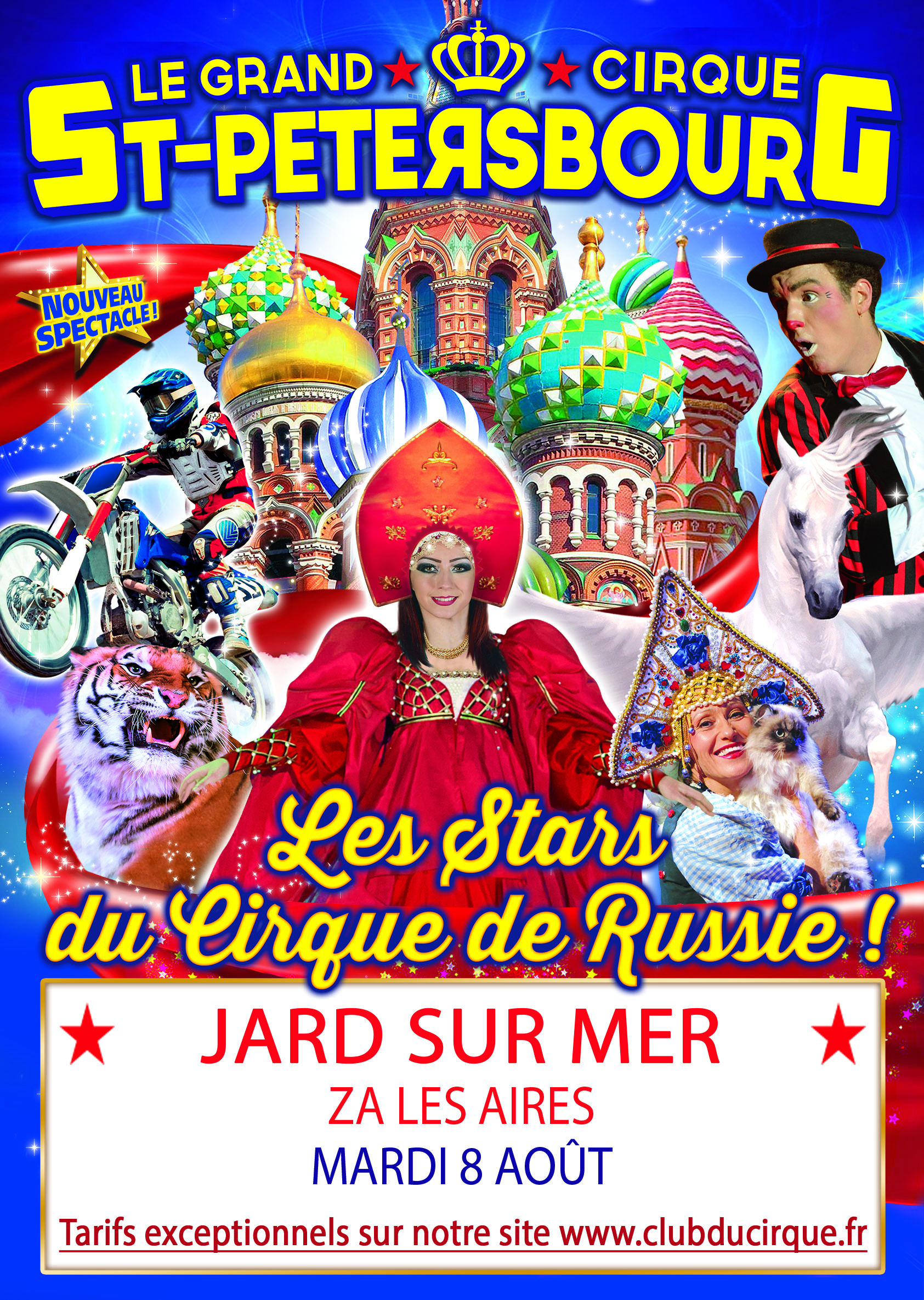 Laissez-vous emporter au pays des steppes et des Toundras le mardi 8 août à Jard-sur-Mer 