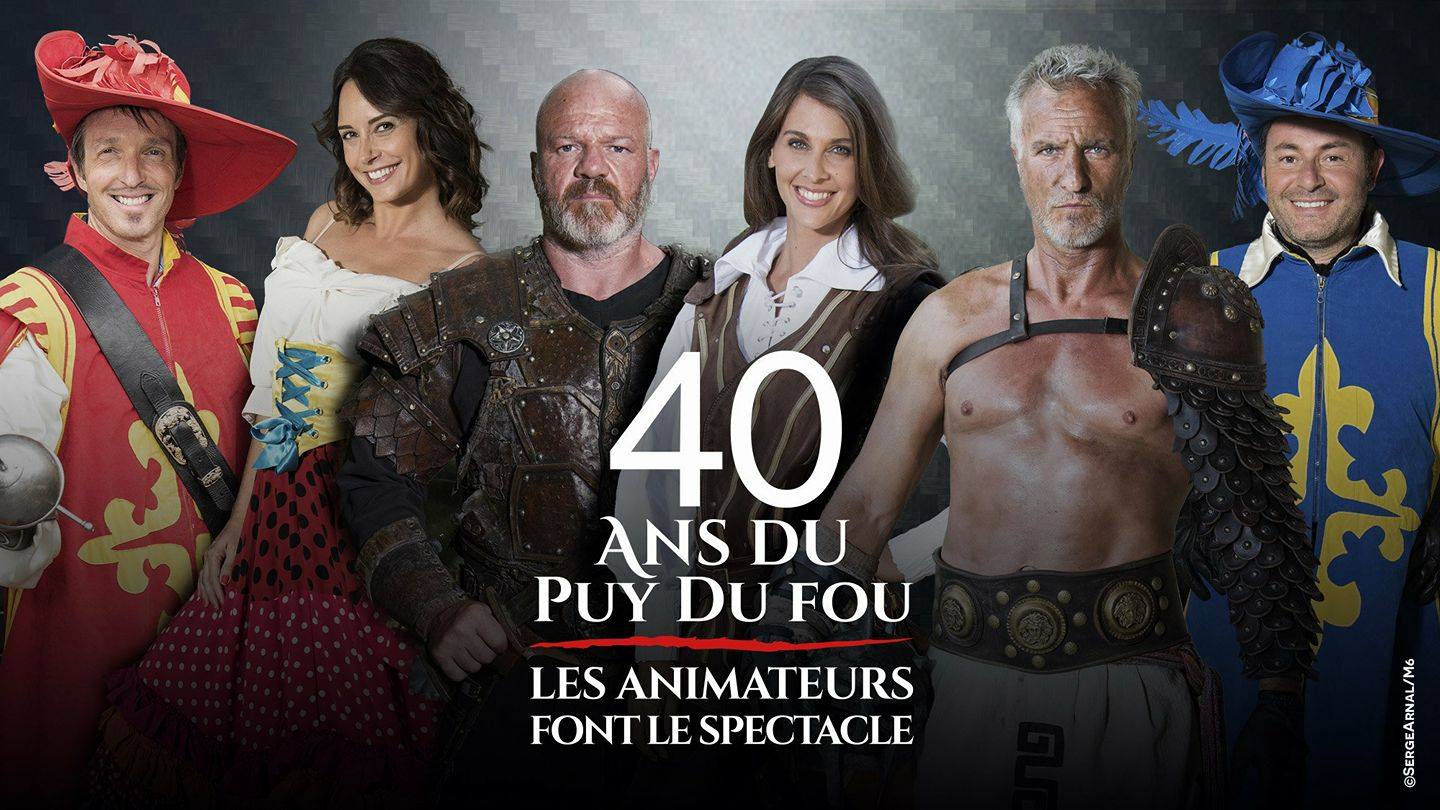 M6 fête les 40 ans du Puy du Fou en prime avec 5 animateurs phares de la chaîne 