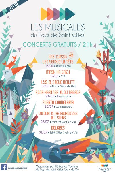 Les Musicales du Pays de Saint Gilles Un festival pour tous, familial et éclectique
