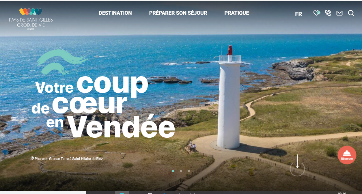 L’Office de Tourisme du Pays de St Gilles vient de se doter d’un nouveau site Internet