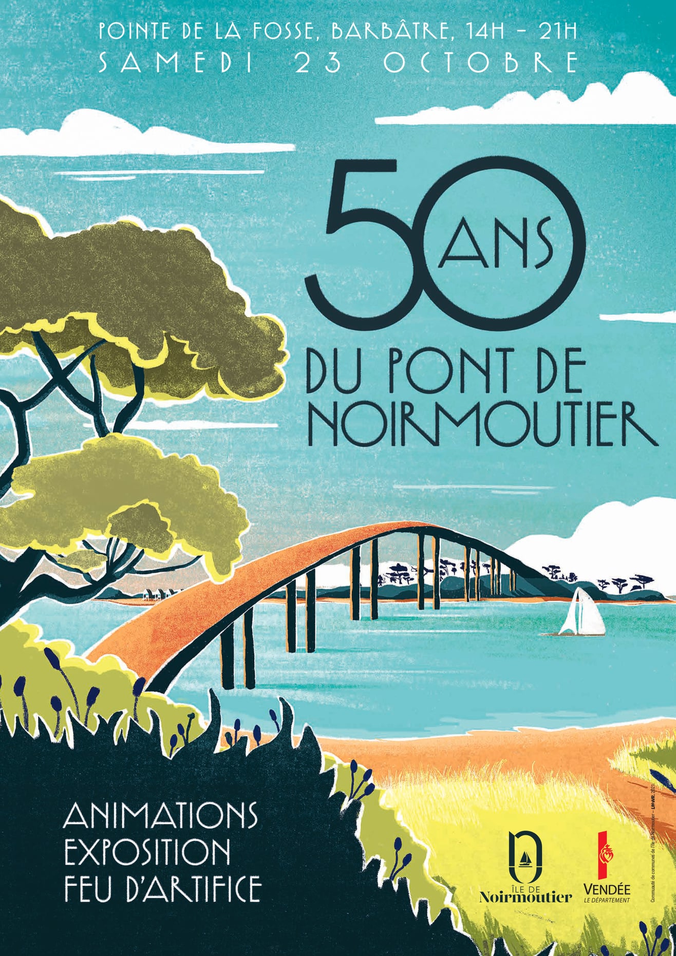 Le pont de Noirmoutier fête ses 50 ans