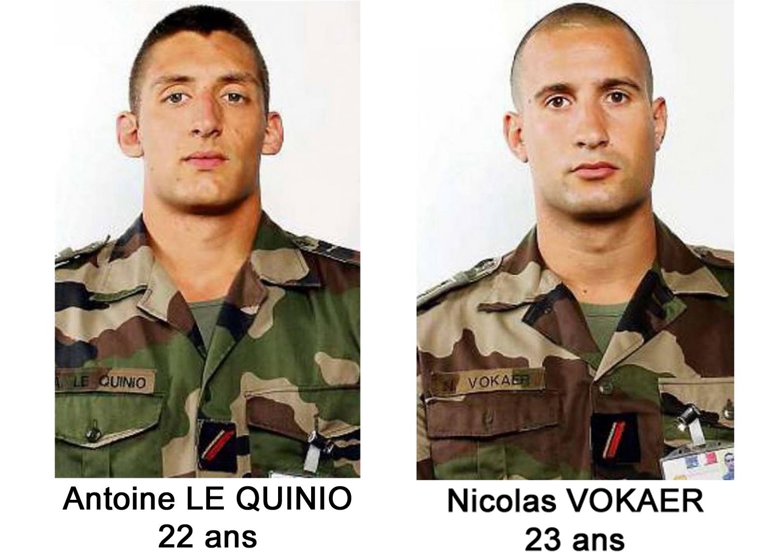 Hommage national à nos deux soldats tués en République Centrafricaine