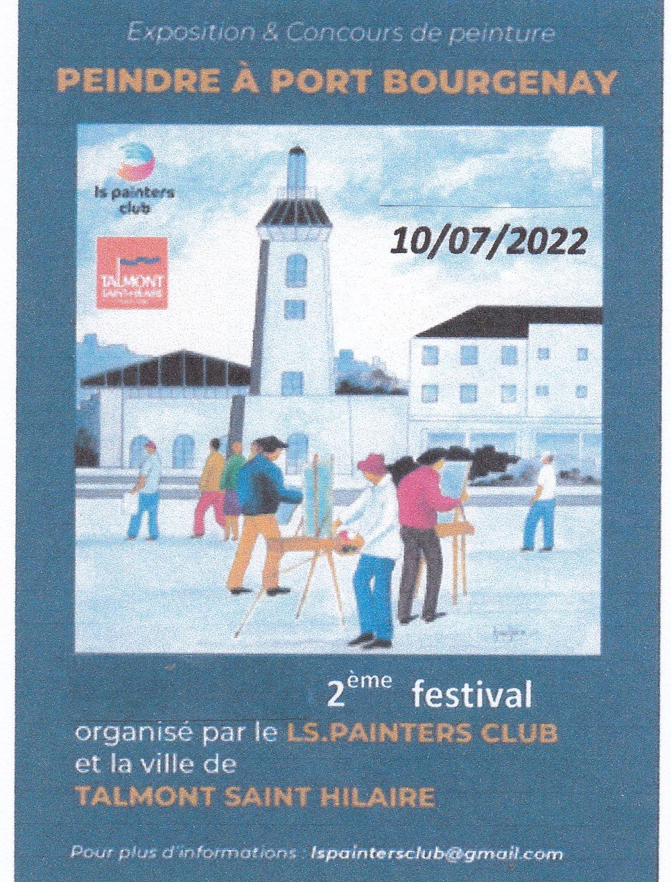 Port Bourgenay : 2ème Festival de peinture ce dimanche