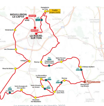 Le Tour de Vendée cycliste est de retour ce dimanche 2 octobre pour sa 50ème édition
