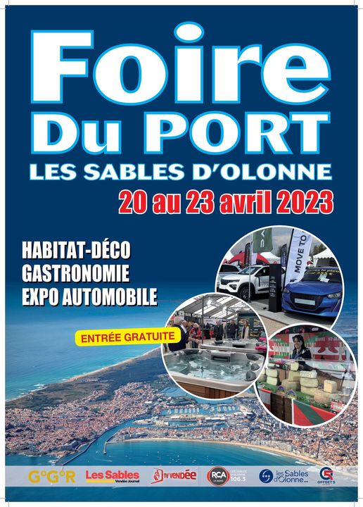 Les Sables d’Olonne : Foire du Port du 20 avril au 23 avril