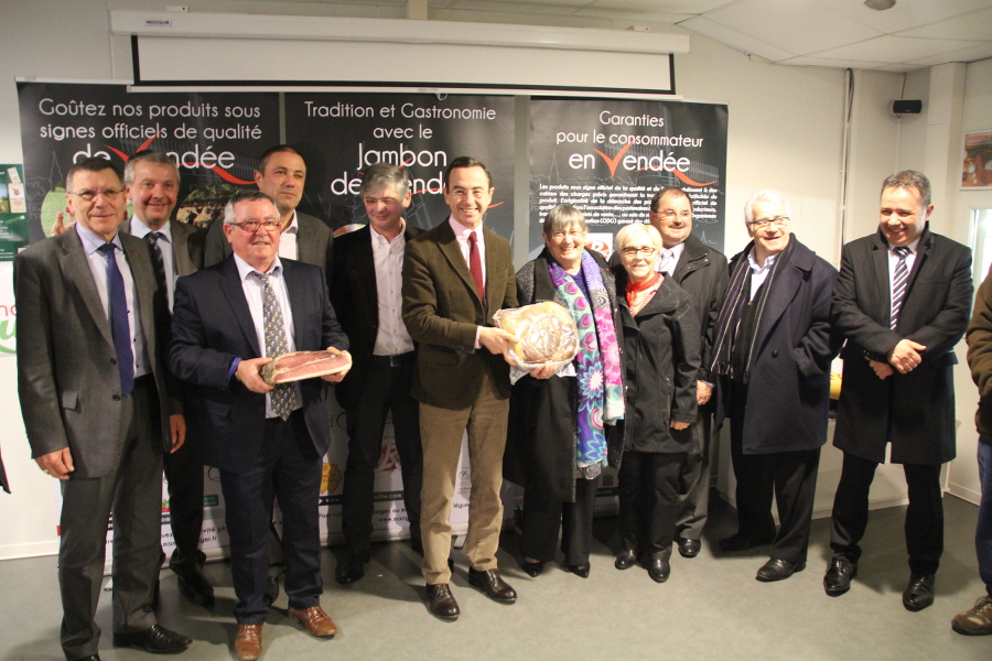 Le jambon de Vendée est au coeur de la gastronomie vendéenne  Le jambon de Vendée est au coeur de la gastronomie vendéenne