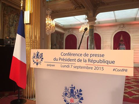 A 11 heures, suivez le direct de la conférence de presse de François Hollande