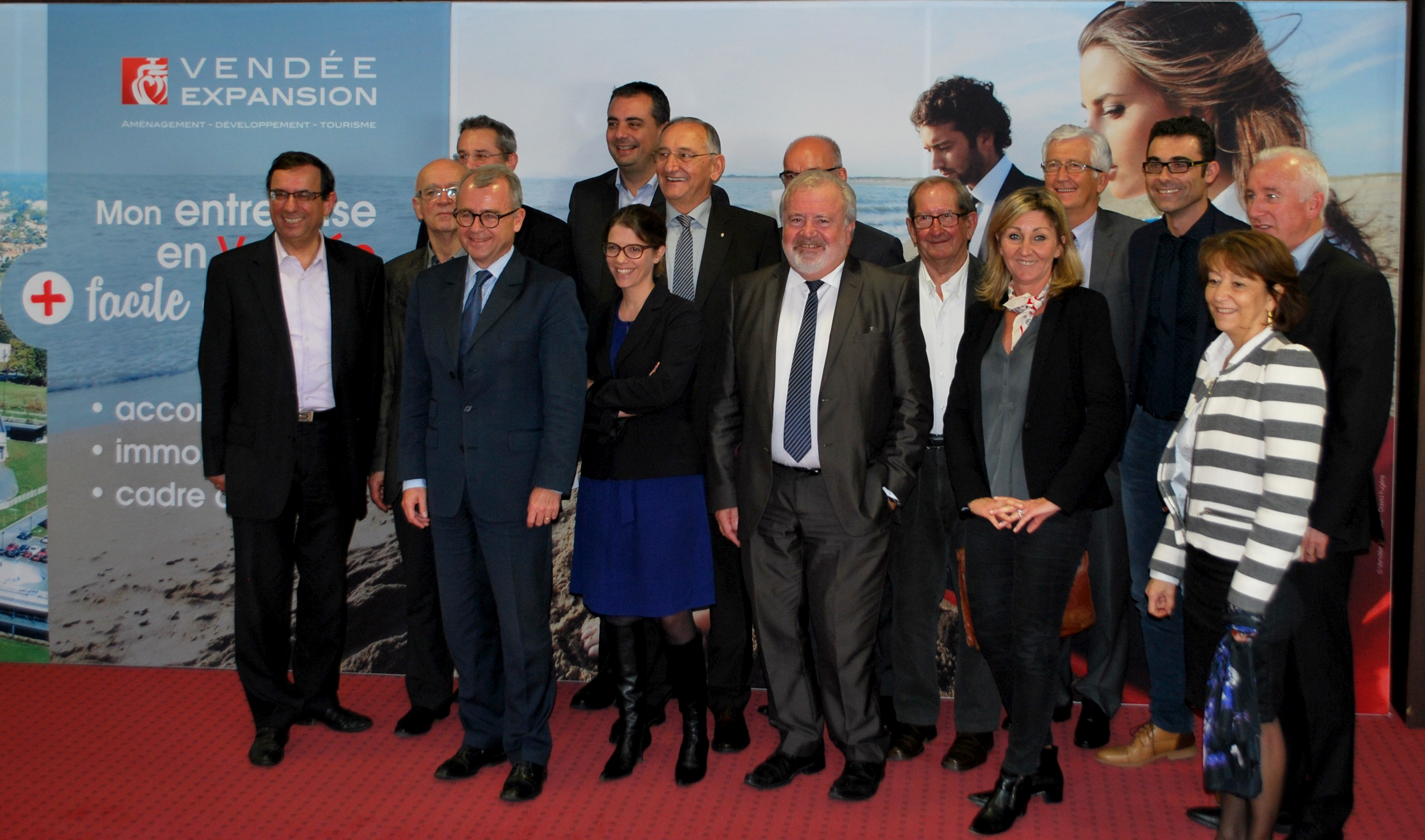 « La Vendée au Salon des Entrepreneurs Nantes Grand Ouest les 25 et 26 novembre 2015 »,