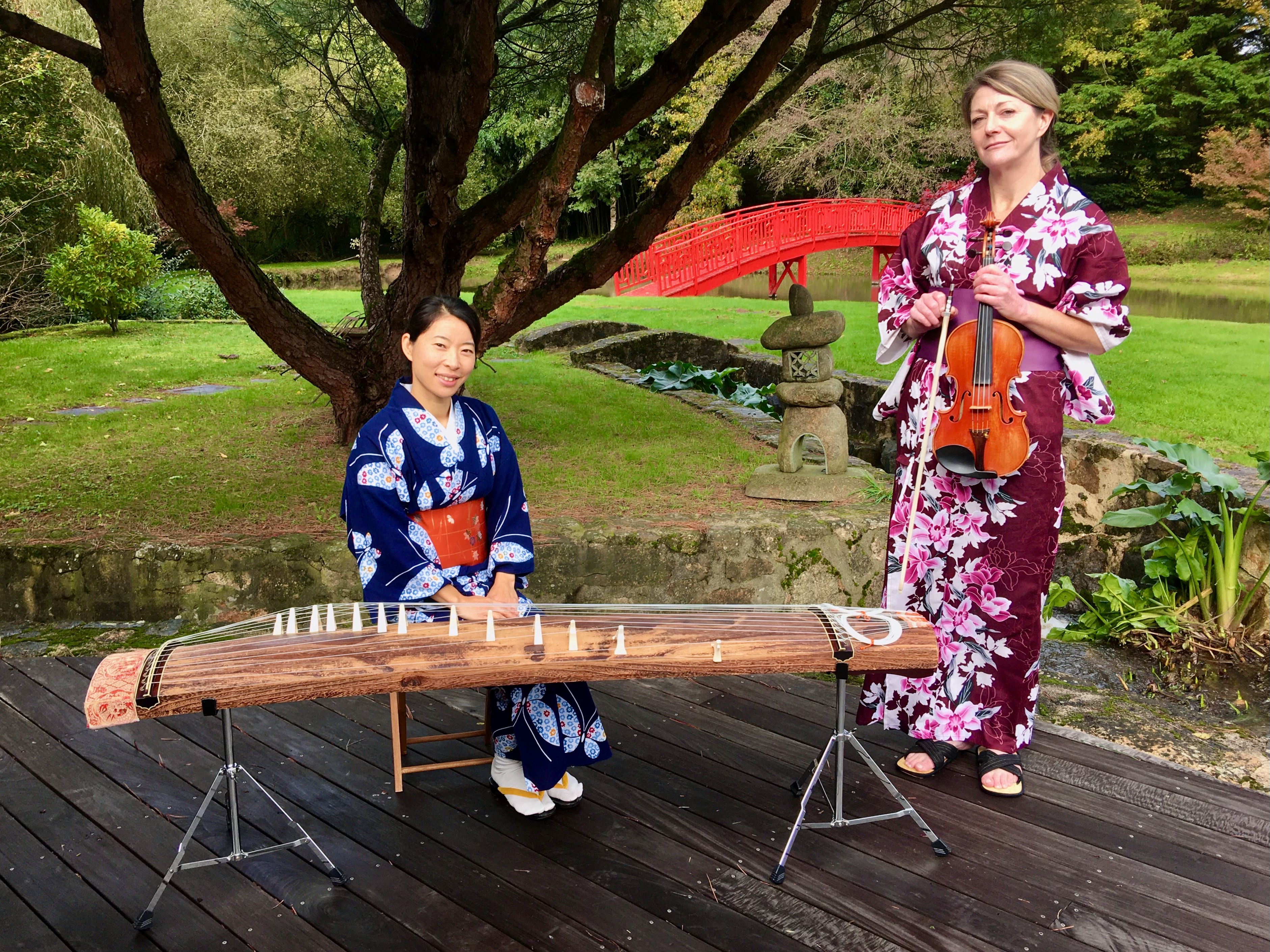 Talmont-Saint-Hilaire: concert du  Duo Nagomi (koto et violon) ce jeudi 21 août à la Chapelle de Bourgenay