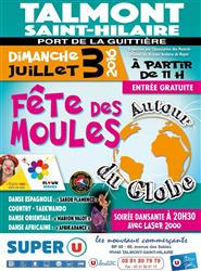 Talmont-Saint-Hilaire: fête des Moules le dimanche 3 juillet  à partir de 11h00