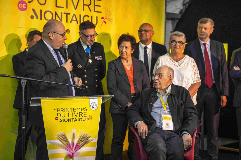 Le Printemps du livre de Montaigu rend hommage au Président de sa 36 éme édition