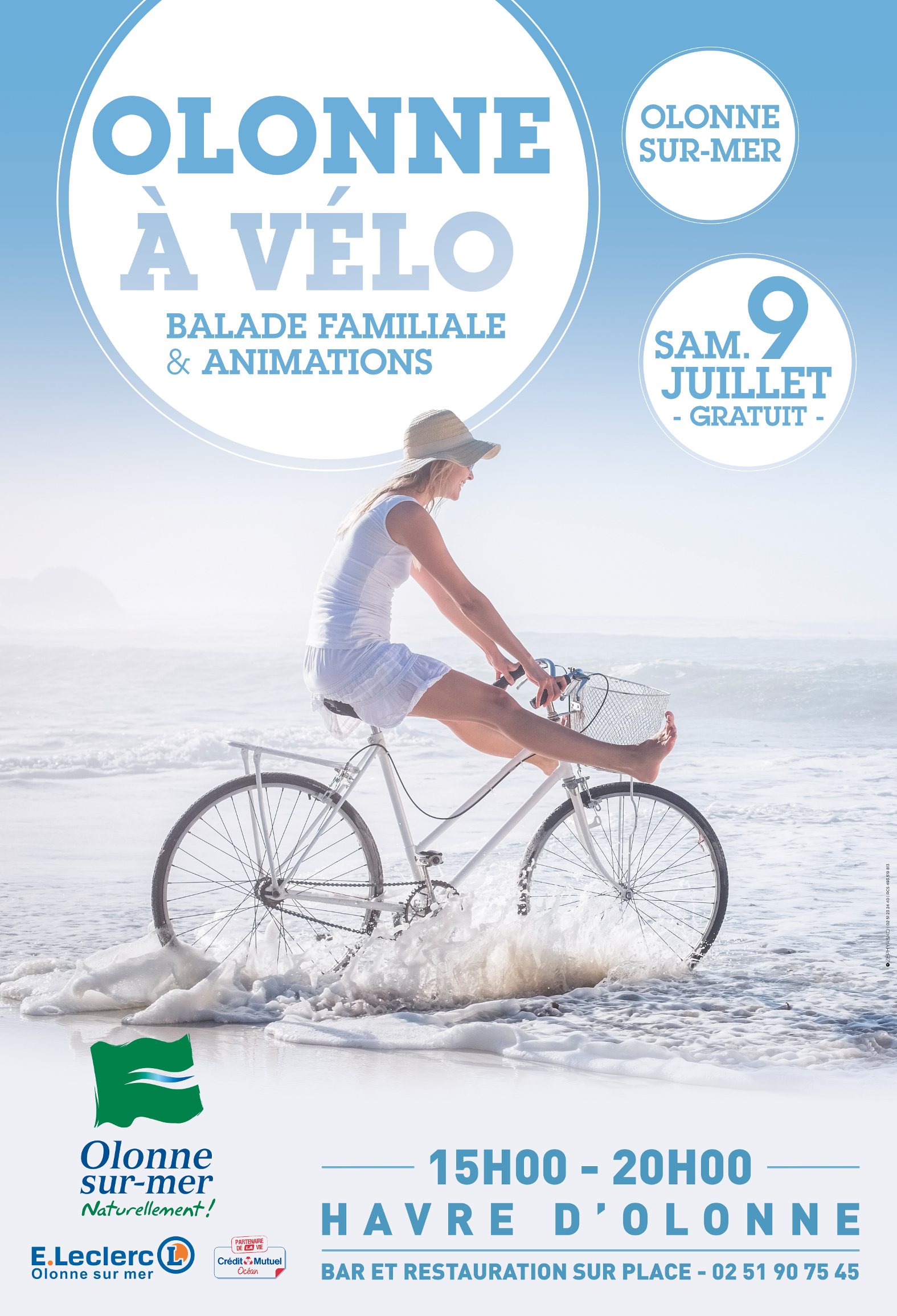 Olonne-sur-Mer, “Olonne à vélo” ce samedi 9 juillet