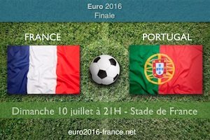 Euro 2016 : ce soir France-Portugal  à  21h00 