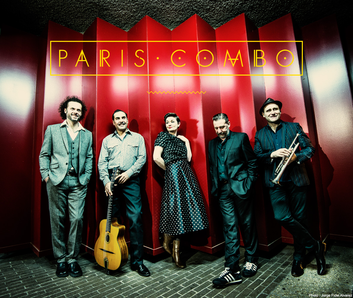 Le Château d'Olonne : "Paris Combo" sur la scène des Vallées le vendredi 15 juillet à 21h30