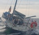 Transat Café l'Or : Foucauld Malard aux prises avec une double avarie de safran Transat Café l'Or : Foucauld Malard aux prises avec une double avarie de safran