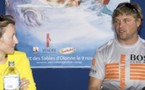 Premier coup dur sur le  vendee globe  2008 : le skipper anglais  de Hugo Boss explique son dématage 