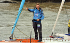 Jean-Pierre Dick (Paprec-Virbac 2) imprime le rythme de la course 