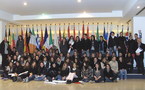 60 élèves du Lycée Ste Marie du Port à  Strasbourg et Bruxelles.