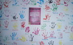 Convention Internationale des Droits de l'Enfants: une opération très réussie, avec près de 200 mains déposées !