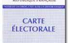 Inscription sur les listes électorales pour les élections régionales de mars prochain