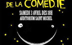 Nuit de la Comédie samedi 3 avril à l'auditorium Saint Michel avec Gérard Miller et  Denis Maréchal