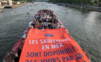 Les Sauveteurs en Mer de la SNSM ont paradé sur la Seine